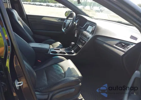 2017 Hyundai Sonata Sport 2.0T из США, поврежденный, VIN 5NPE34AB3HH545001